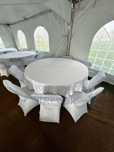 Event Chairs, Tables And Tents For Hire