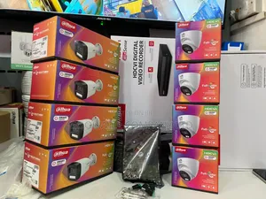 8 Channel Sungrowwh Dahua Night Vision CCTV Camera Full Kit