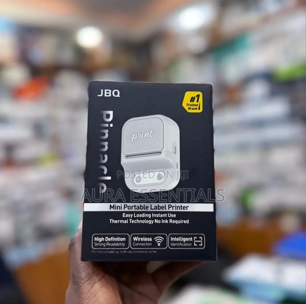 JBQ Pinnacle Mini Portable Label Printer