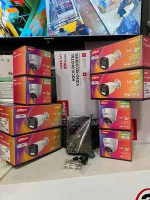 8 Channel Alpharetta Dahua Night Vision CCTV Camera Full Kit