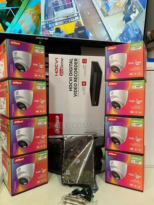 8 Channel Goodwehw Dahua Night Vision CCTV Camera Full Kit