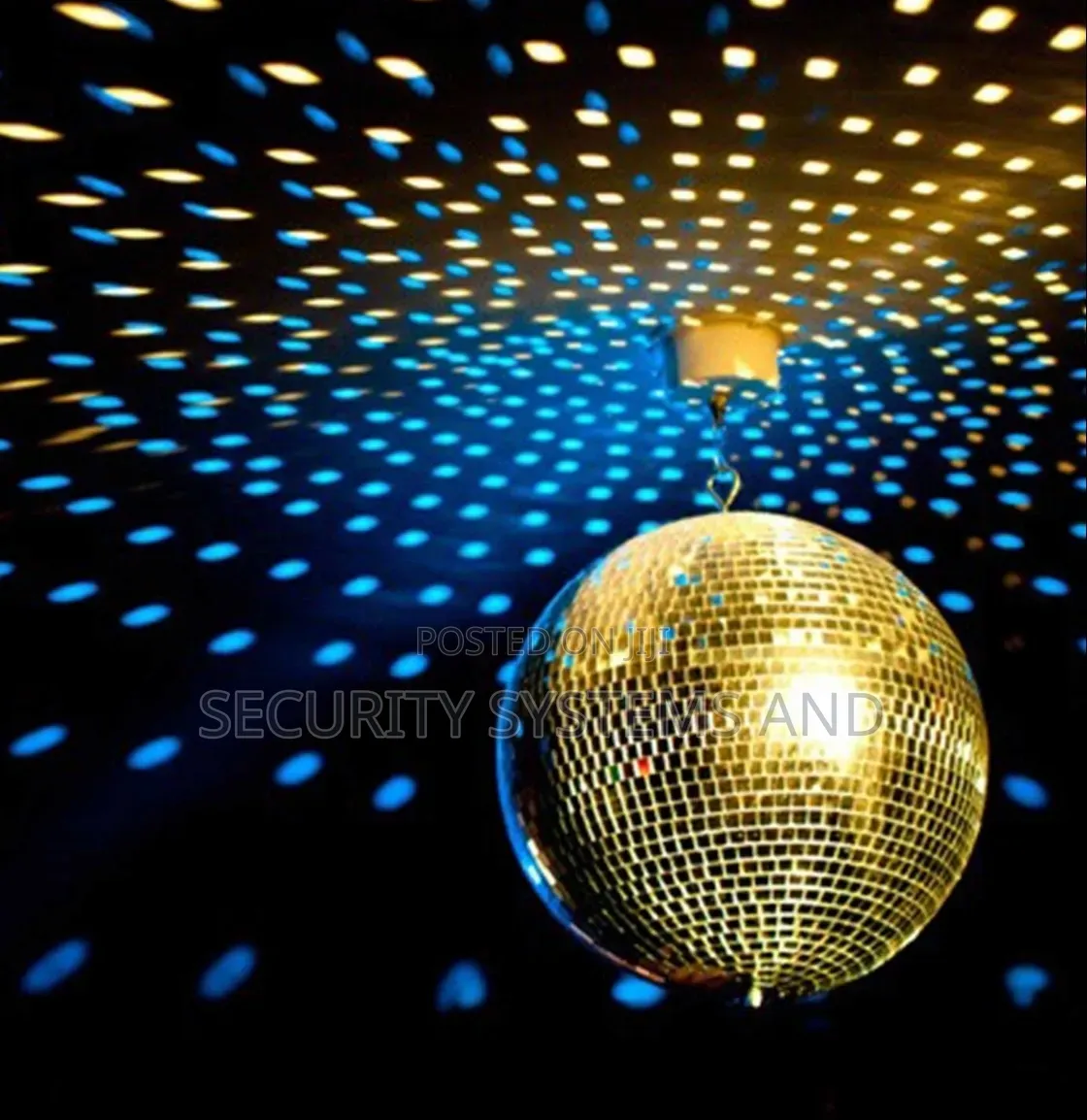 Proffessional Mirror Ball Light -Disco Ball Light- 30cm/ 12 Inches