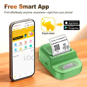JBQ Pinnacle Mini Portable Label Printer
