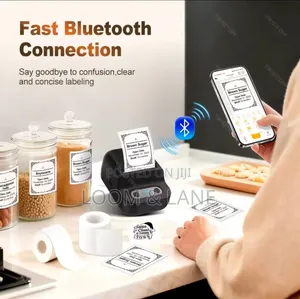 JBQ Pinnacle Mini Portable Label Printer