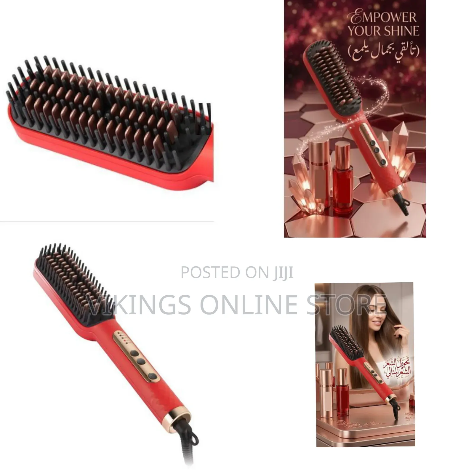 Raf High Temperature Electric Hot Hair Curling Comb