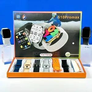Elegant 7 In 1 Smart Watch (7 Straps And 1 Smart Watch) All Phones