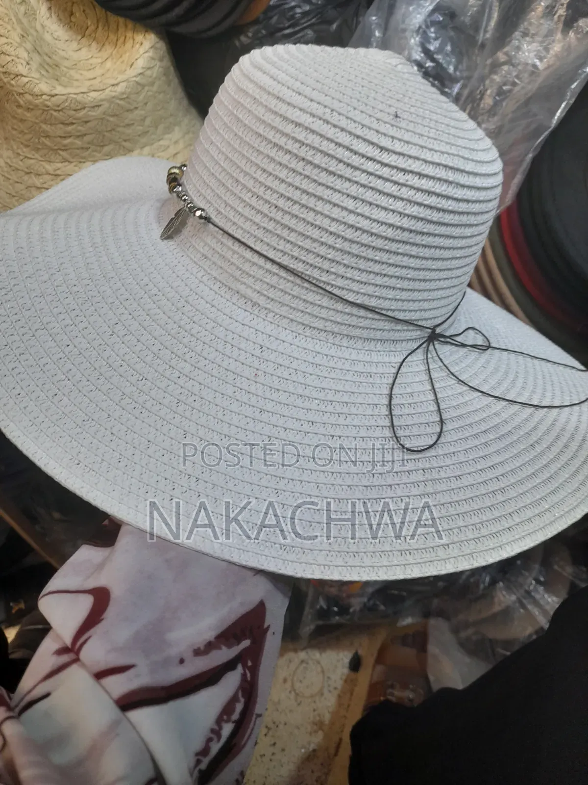 Womens Party Hat Plain White