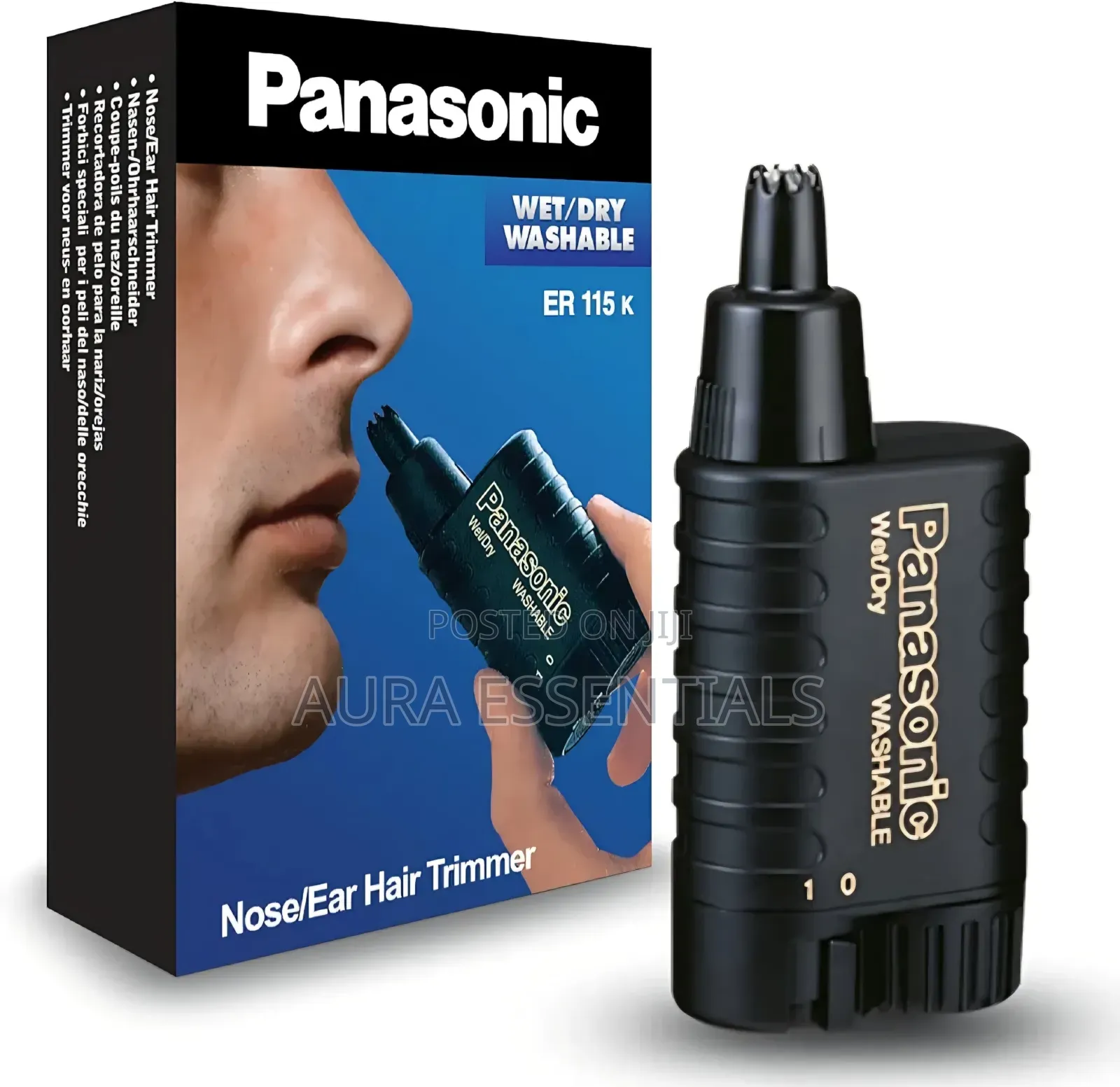 Panasonic Er115 Nose Ear Hair Trimmer