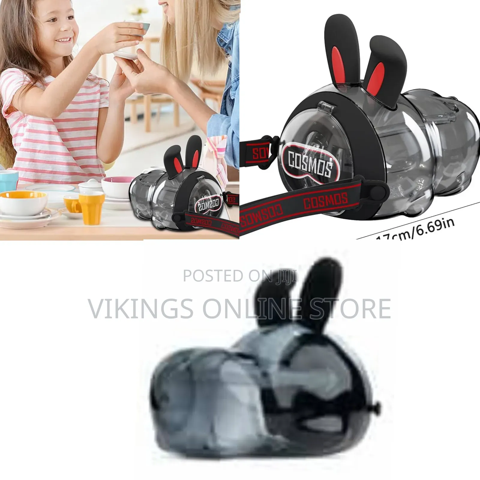 Cosmos Rabbit Sipper, a Children's Water Bottle