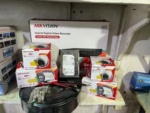 4 Channel Hik Vision Sigenergy CCTV Camera Full Kit