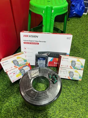 4 Channel Hik Vision Ankersolixwh CCTV Camera Full Kit