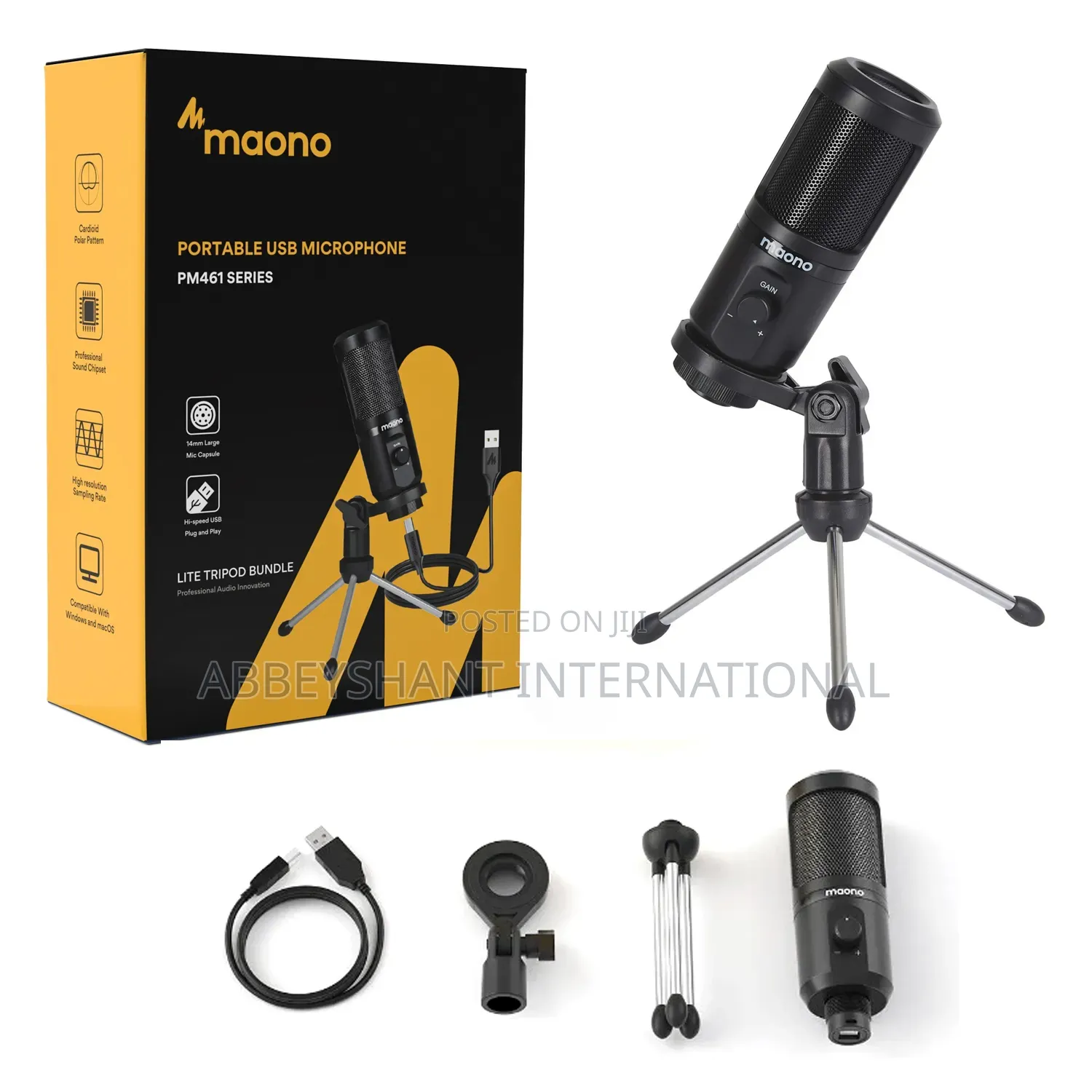 Maono Portable Usb Microphone Kit.