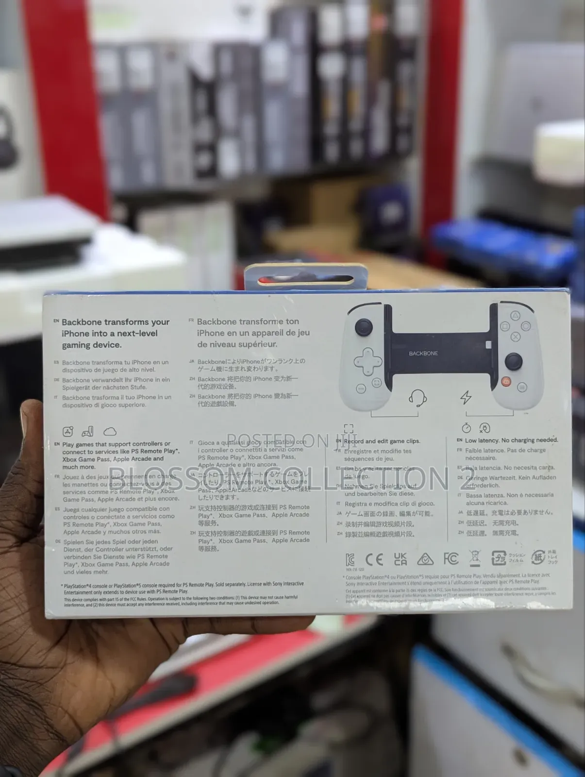Playstation Backbone Games Controller for Ios