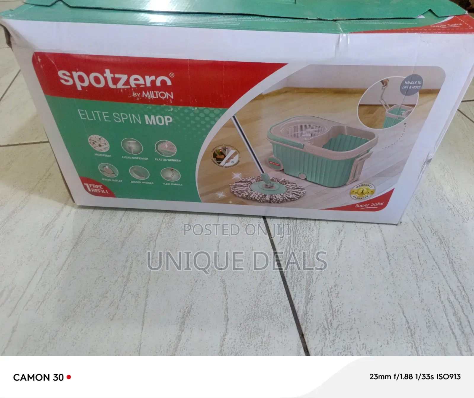 Spin Mop Sponge Wipe