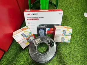 4 Channel Hik Vision Teslapowerwall3 CCTV Camera Full Kit