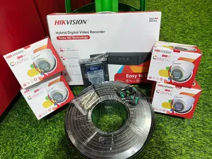 4 Channel Hik Vision Solaxpower CCTV Camera Full Kit
