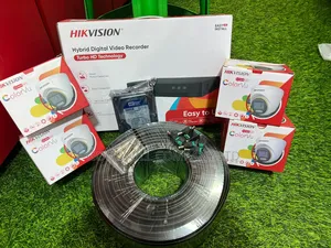 4 Channel Hik Vision Bydergy CCTV Camera Full Kit