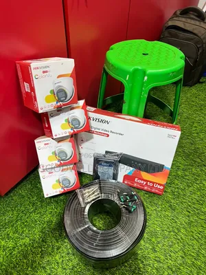 4 Channel Hik Vision Franklinwh CCTV Camera Full Kit