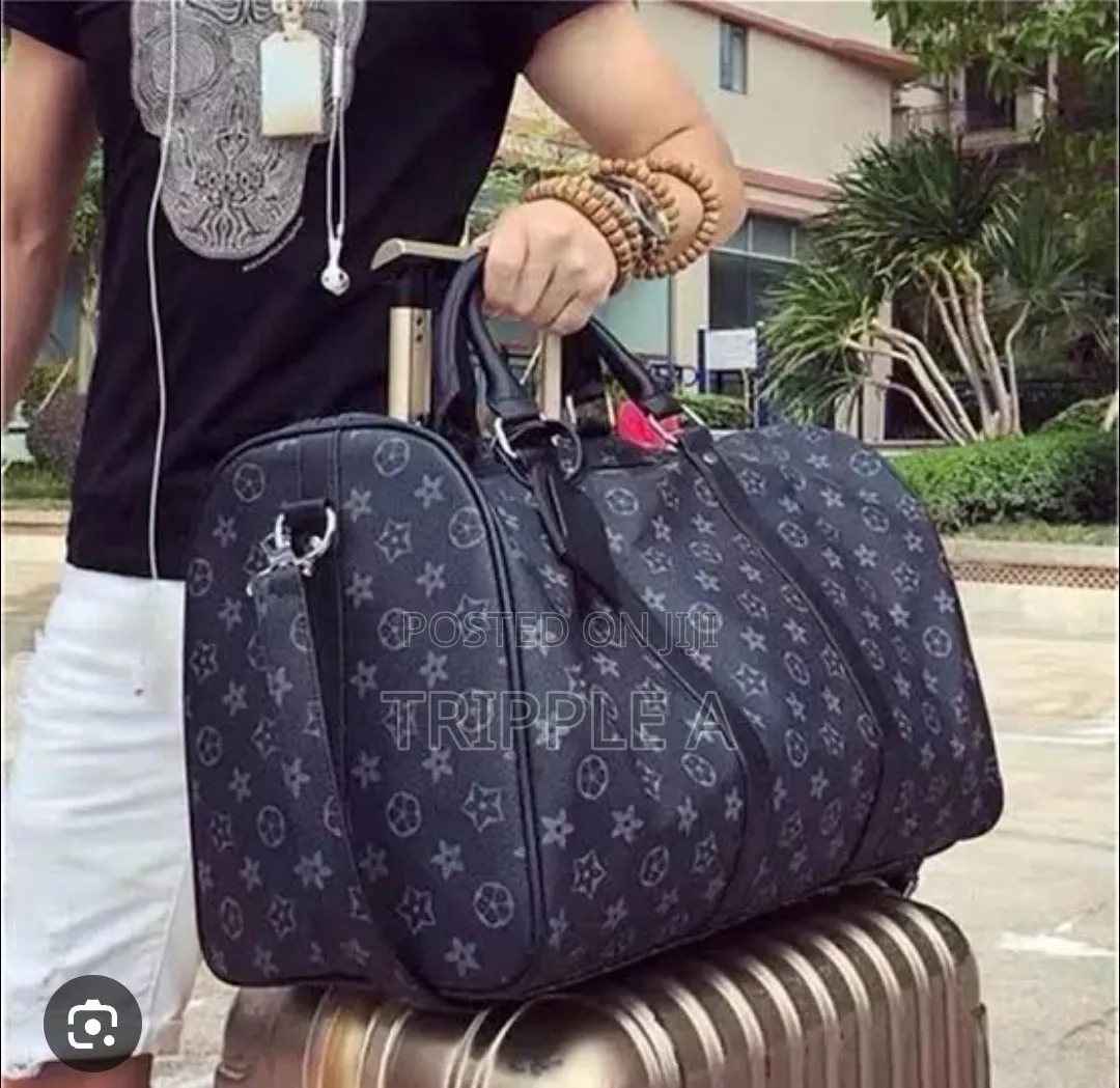 Monogram Eclipse Keepall Bandouliere 55 Travel Duffle Bag