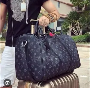 Monogram Eclipse Keepall Bandouliere 55 Travel Duffle Bag