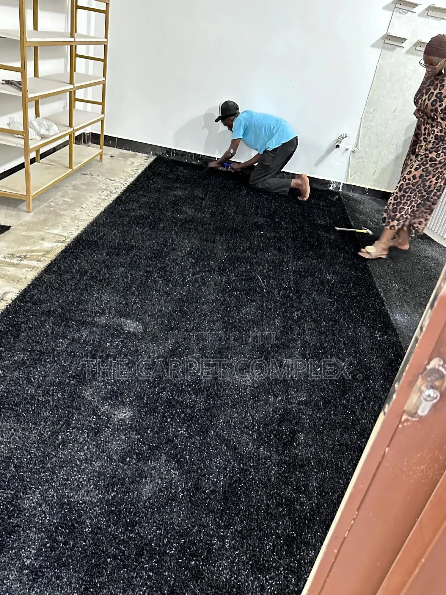 Grass Carpets Boutique Per Squaremeter Black