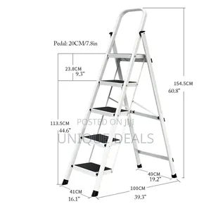 Stepladder White Stepladder 5 Step Ladder