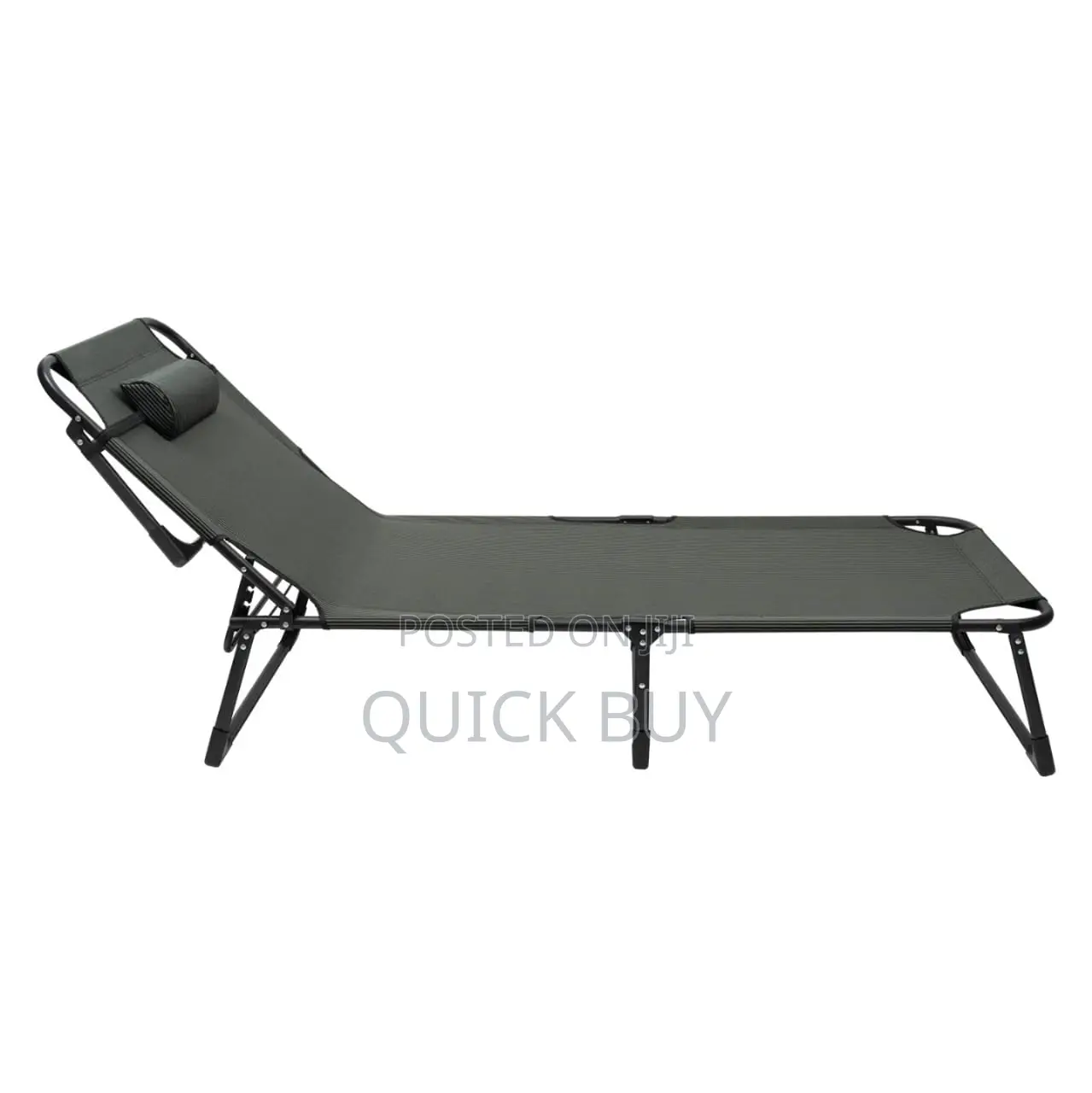 Adjustable Folding Sun Lounger or Camping Bed
