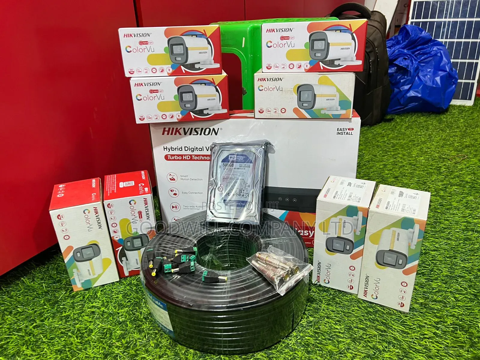 8 Channel Hik Vision Interstellar CCTV Camera Full Kit