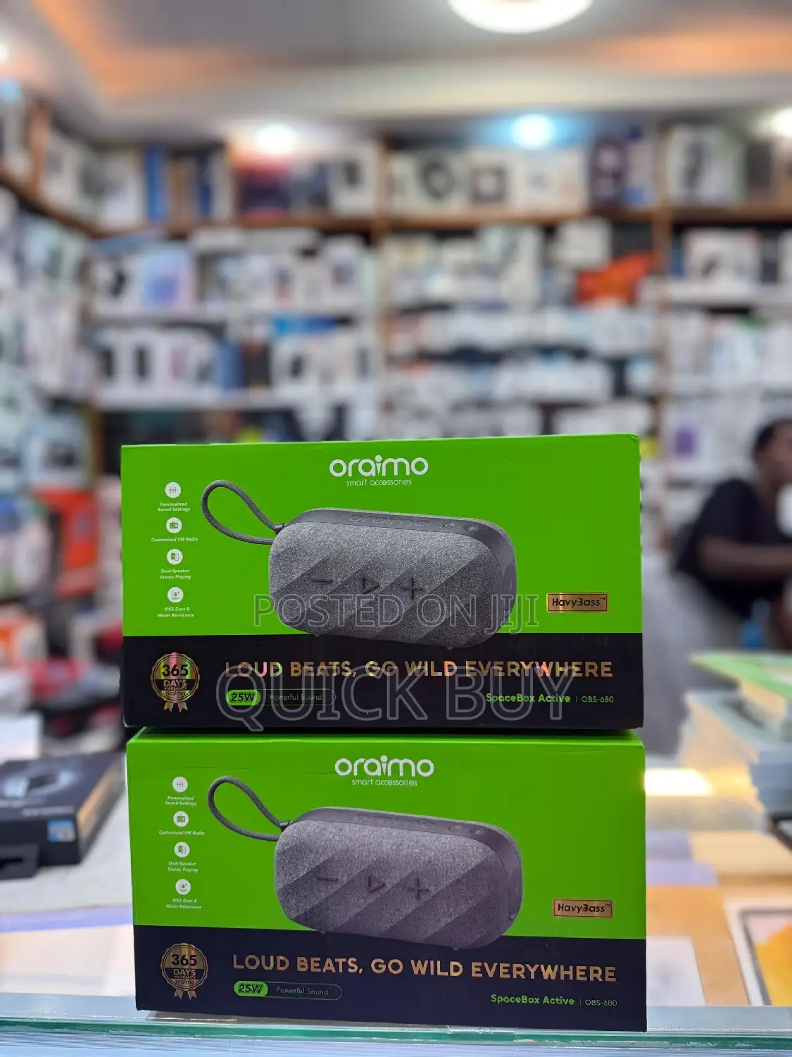Oraimo Spacebox Active Portable Wireless Speaker