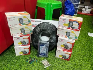 8 Channel Hik Vision Ankersolixwh CCTV Camera Full Kit
