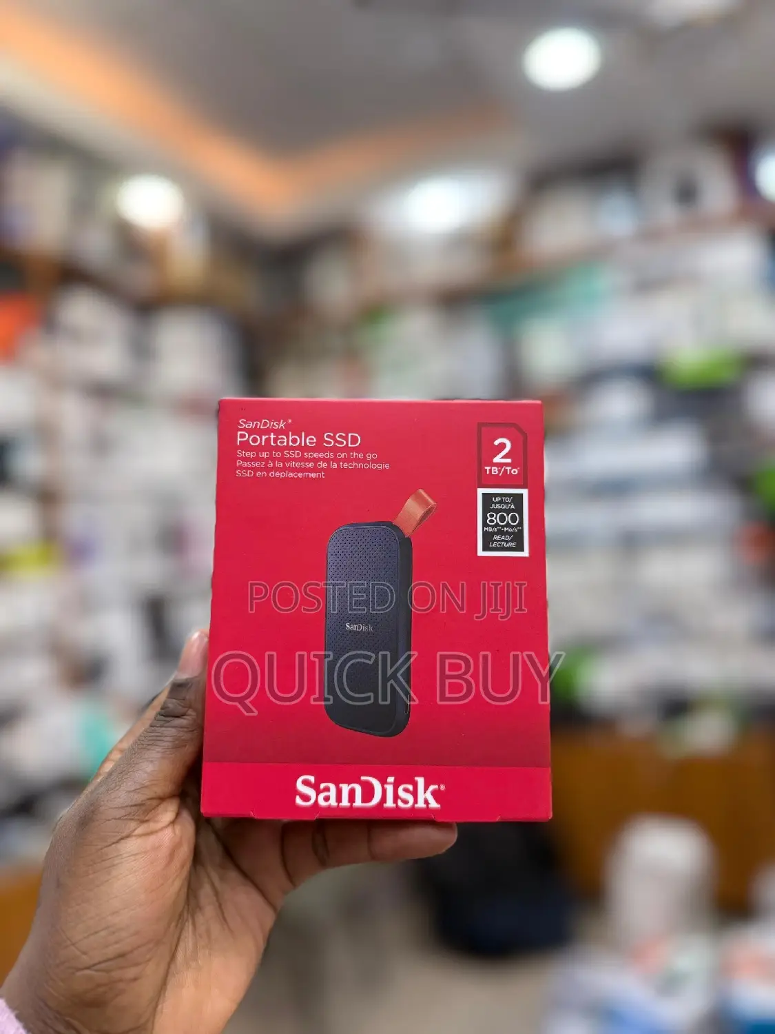 Sandisk Portable SSD 2tb 800mb/S