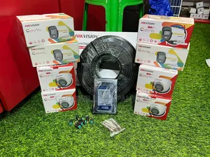 8 Channel Hik Vision Alphabeto-Ess CCTV Camera Full Kit