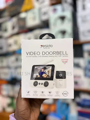 Yesido Km27 2.4g Wireless Video Doorbell With Visual Two-Way Chat