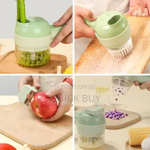 4 in 1 Electric Vegetable Chopper Hand Held