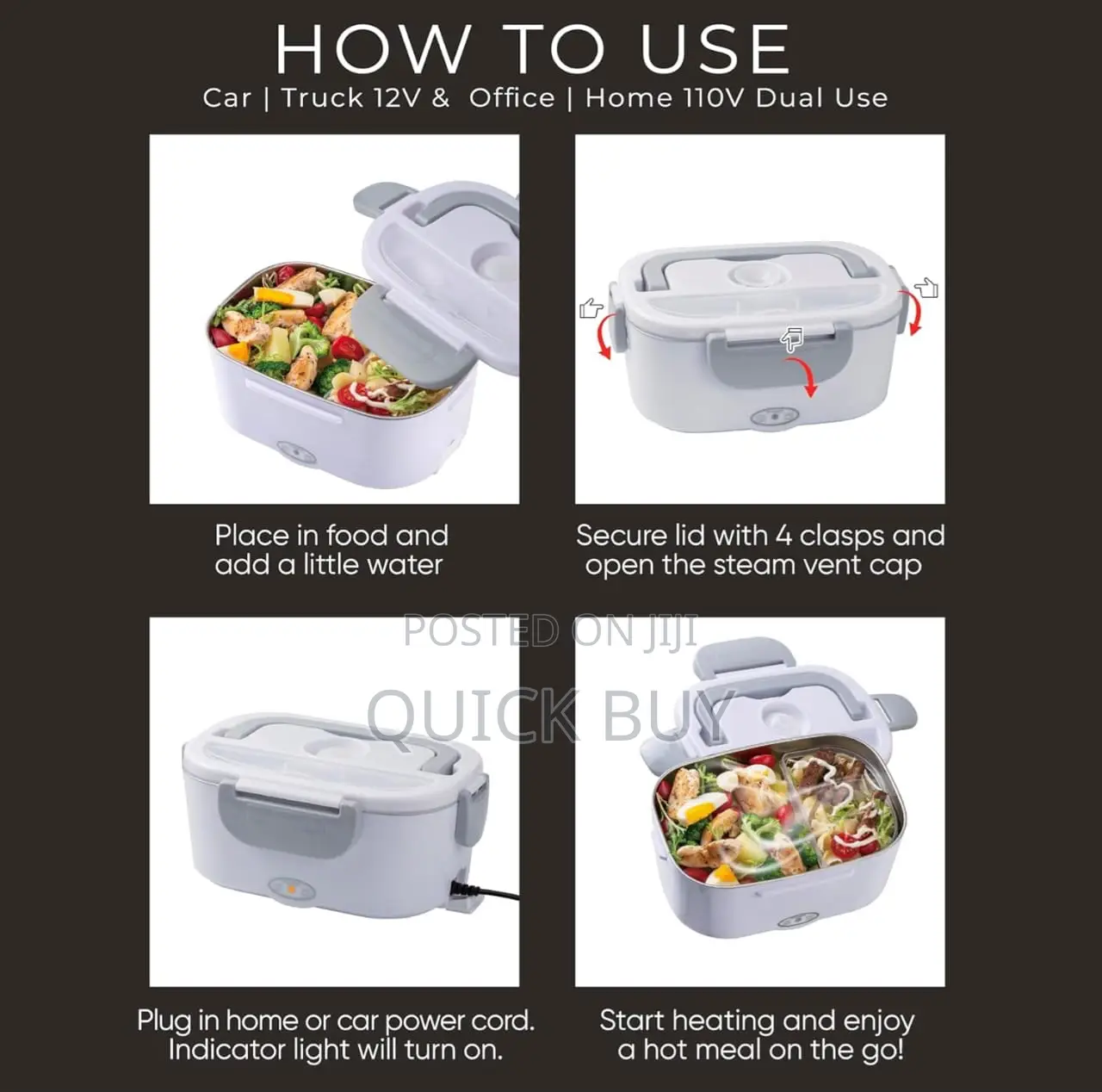 Fast Heating Electric Lunch Box