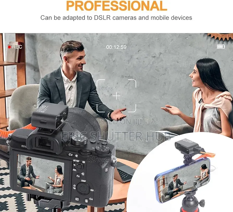 Lensgo Wireless Lavalier Microphone