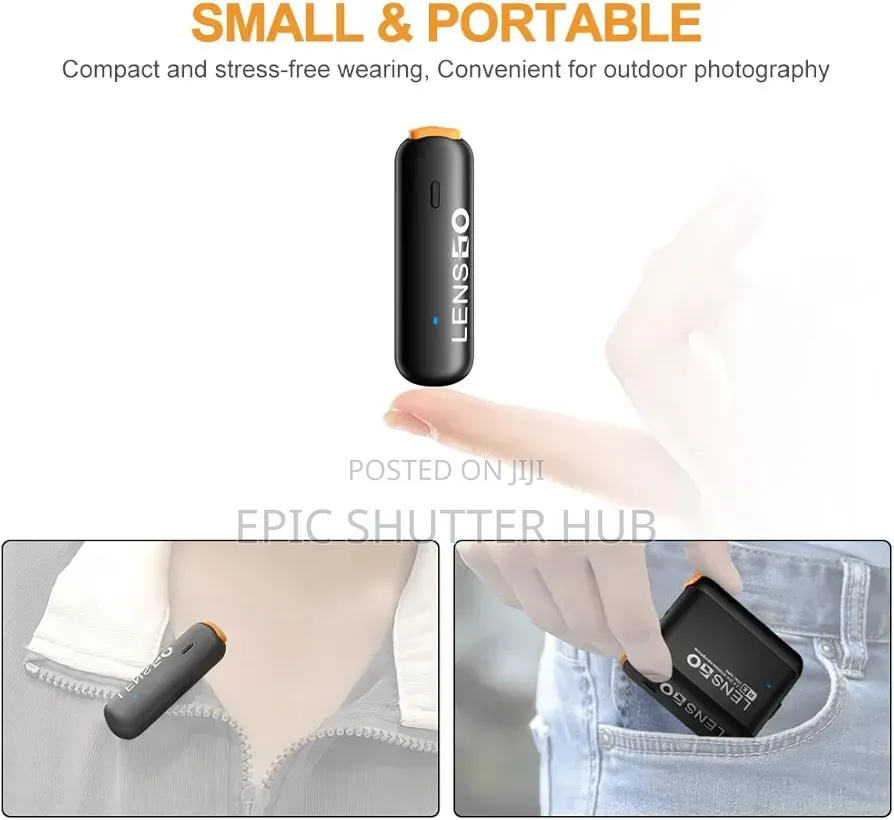 Lensgo Wireless Lavalier Microphone