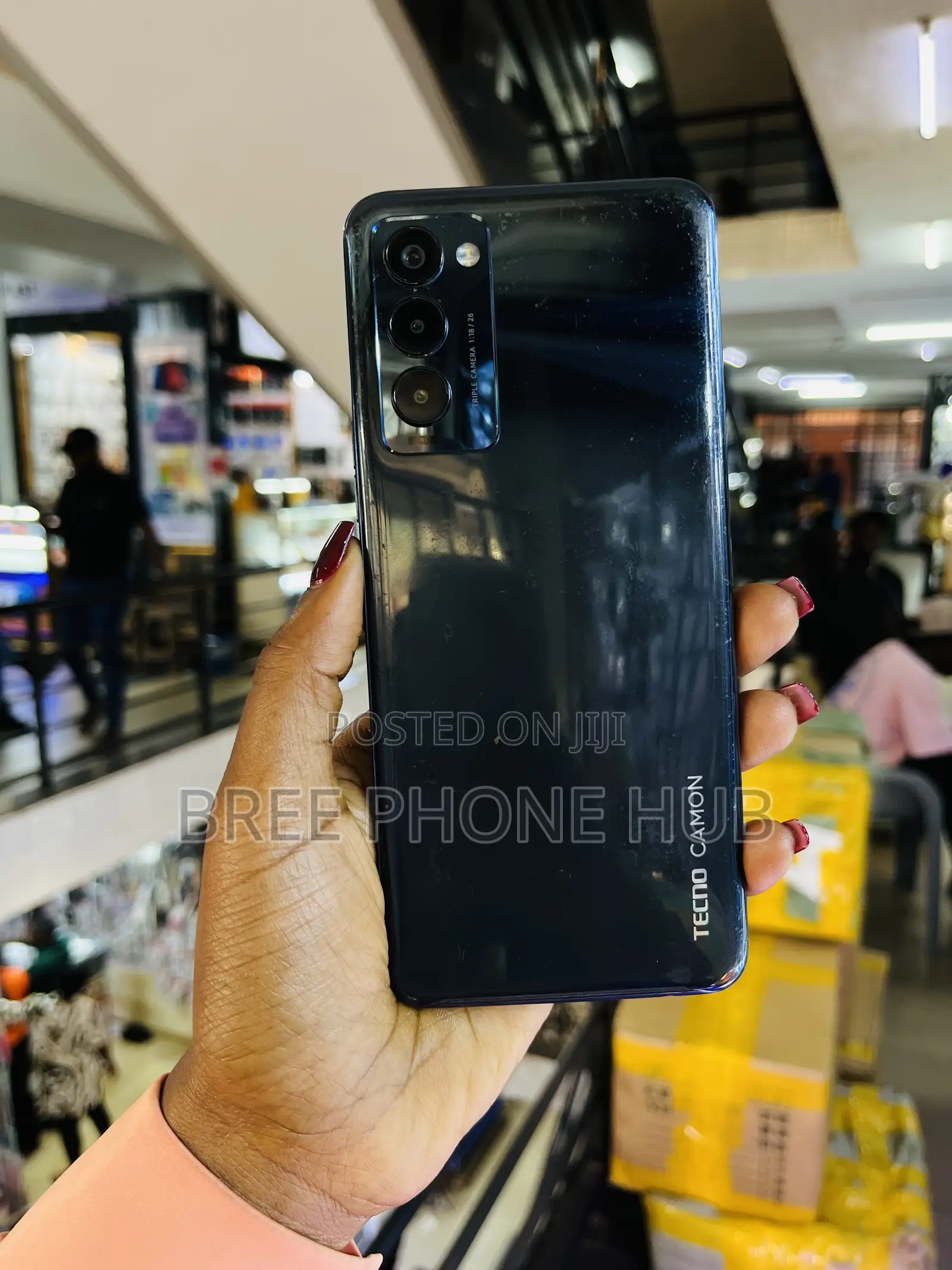 Tecno Camon 18 128 GB Black