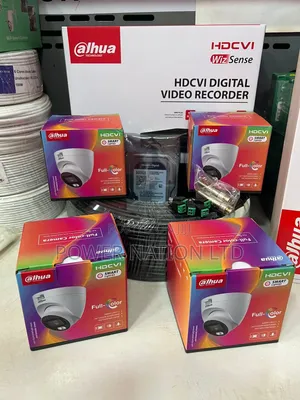 4 Channel Dahua Digenergy CCTV Camera Full Kit