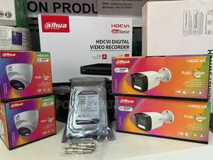 4 Channel Dahua Goodwehw CCTV Camera Full Kit