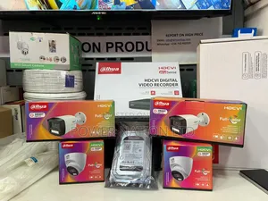 4 Channel Dahua Solaxpowerwh CCTV Camera Full Kit