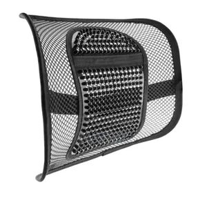 Lumbar Support Extra Comfortable Adjustable Breathable Brown Mesh