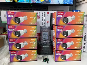 8 Channel Dahua Teslapowerwall3 CCTV Camera Full Kit