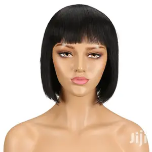 Human Hair Fringe Wig