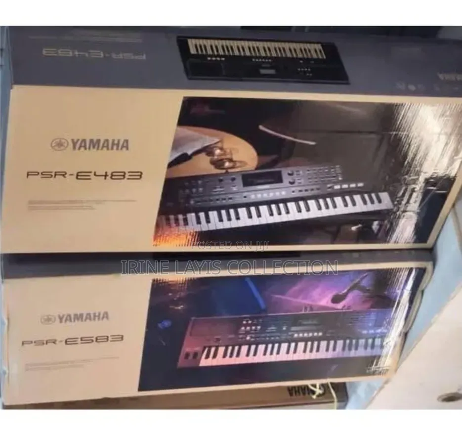Yamaha PSR-E483 Portable Keyboard.