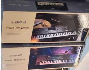 Yamaha PSR-E483 Portable Keyboard.