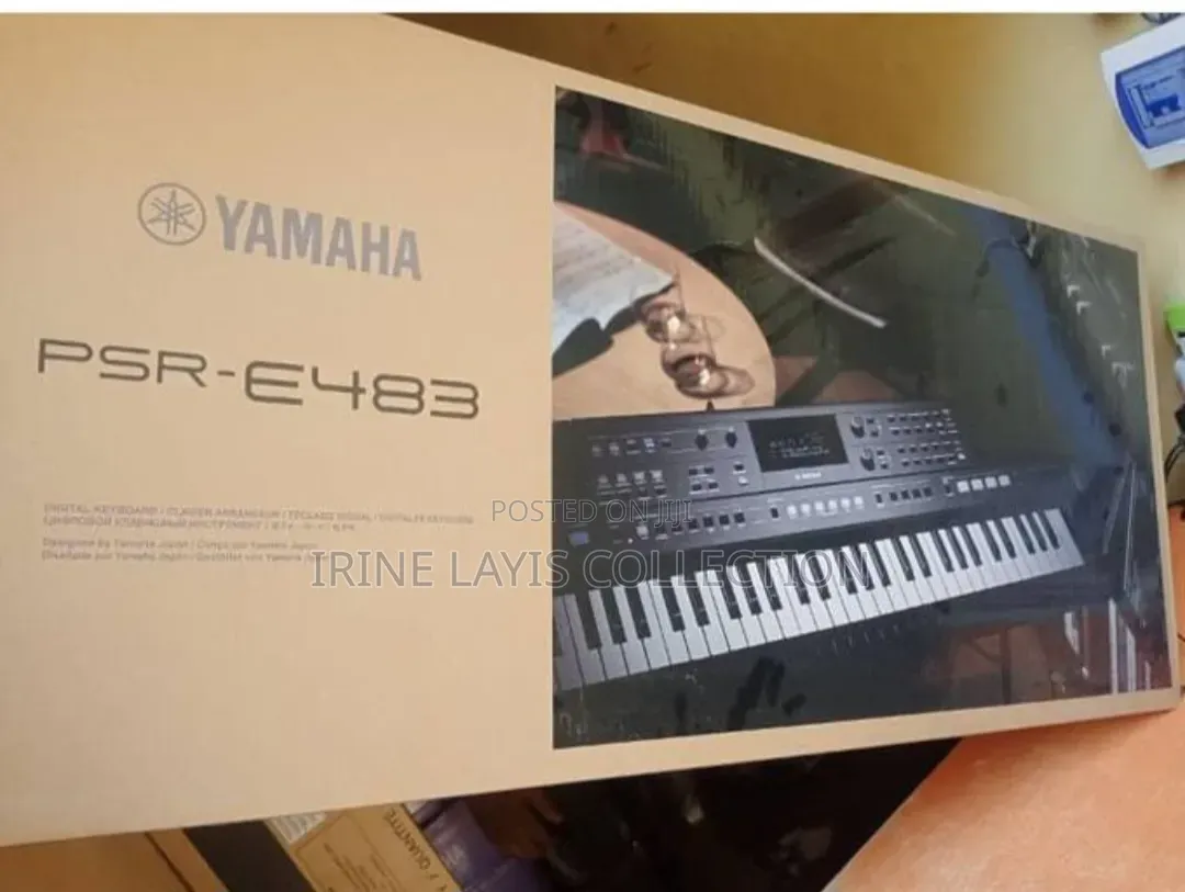 Yamaha PSR-E483 Portable Keyboard.