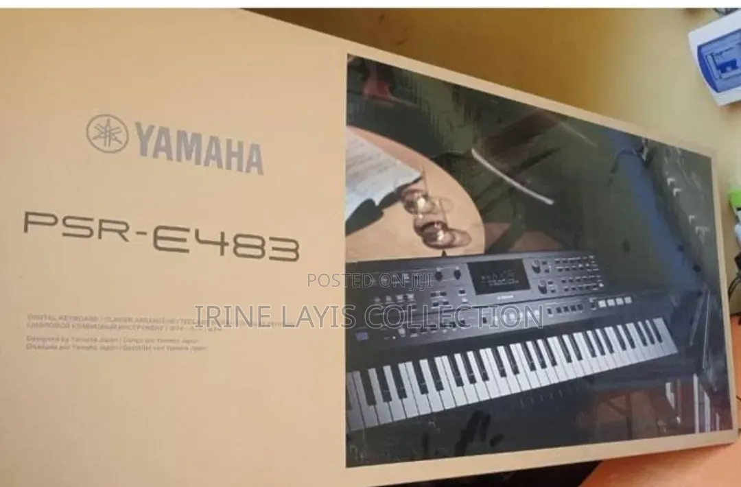 Yamaha PSR-E483 Portable Keyboard.