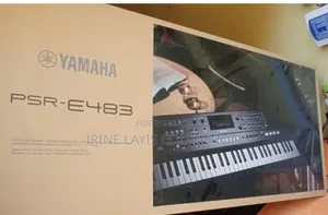 Yamaha PSR-E483 Portable Keyboard.