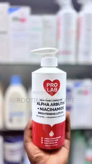 Pro Lab Alpha Aburtin + Niacinamide Brightening Toning Body Lotion